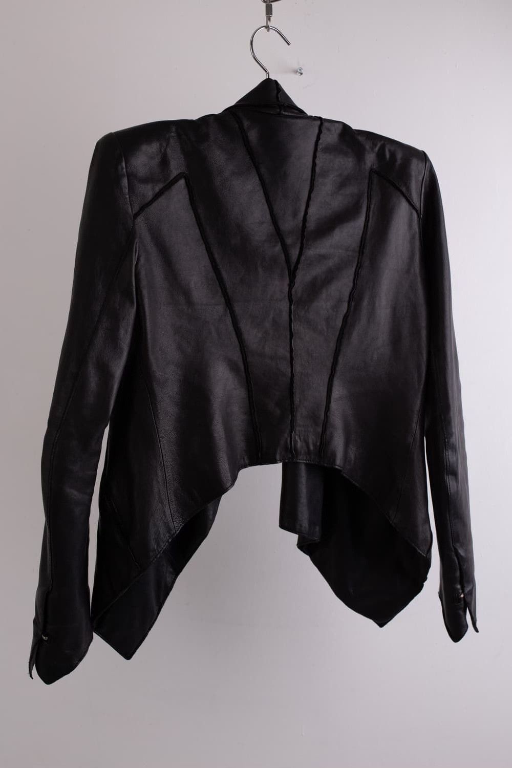 Helmut Lang Helmut Lang Vintage Leather Jacket Size L / US 10 / IT 46 - 7 Thumbnail