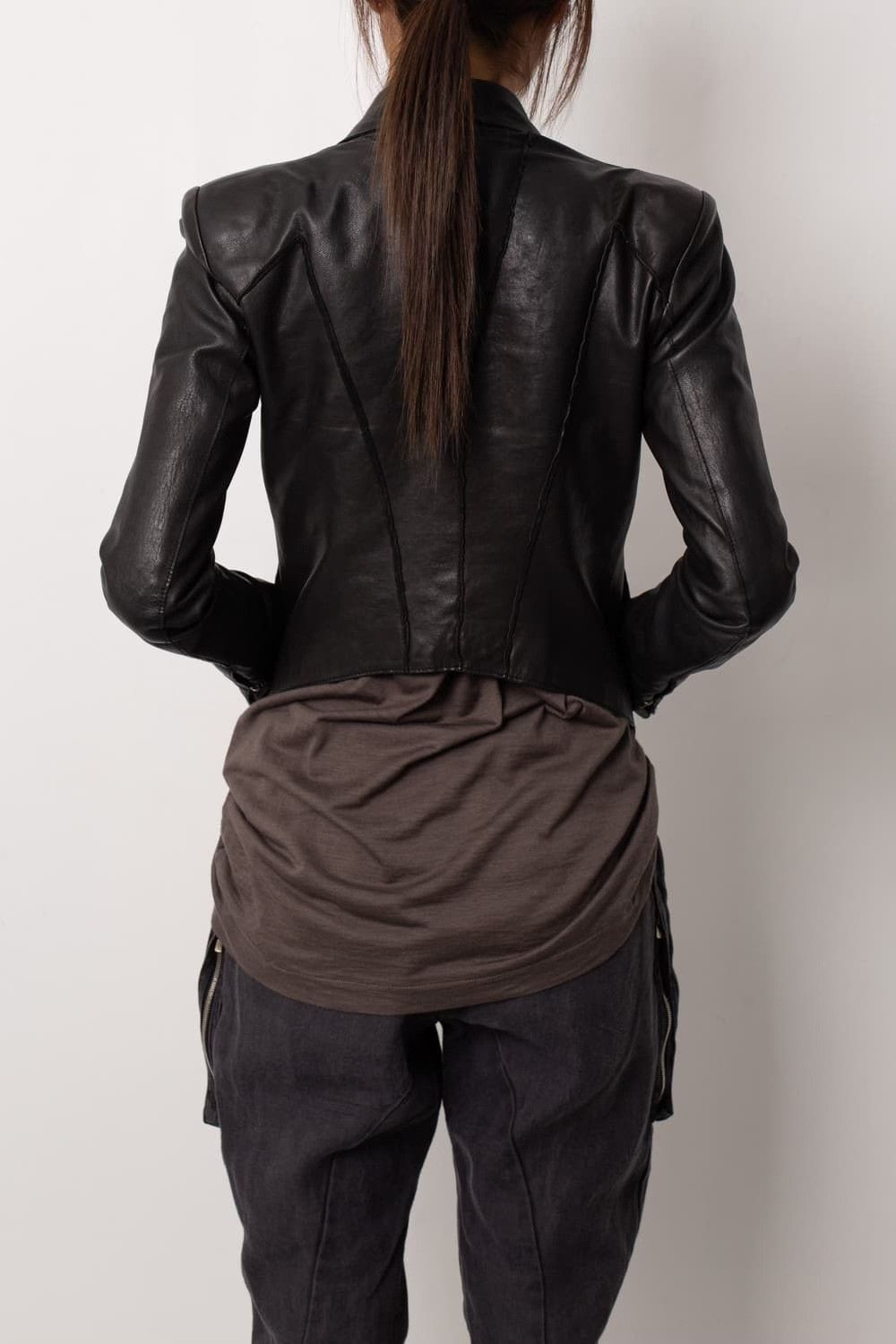 Helmut Lang Helmut Lang Vintage Leather Jacket Size L / US 10 / IT 46 - 3 Thumbnail