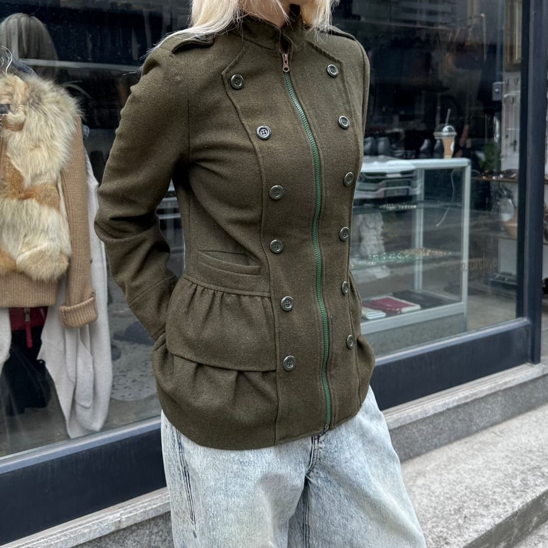 Vintage Vintage Napoleon Military Cargo Jacket Size US M / EU 48-50 / 2 - 5 Thumbnail