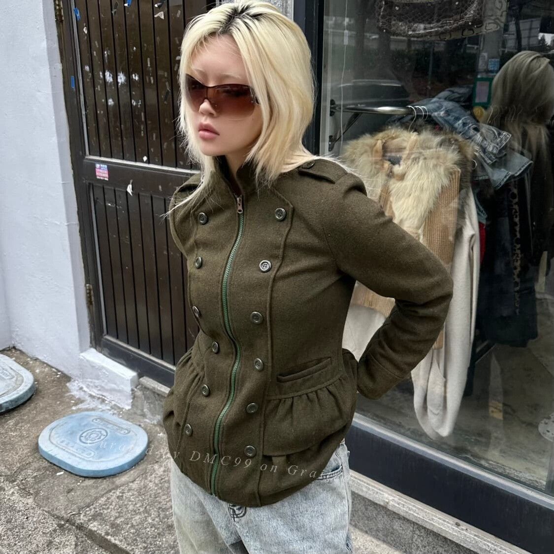 Vintage Vintage Napoleon Military Cargo Jacket Size US M / EU 48-50 / 2 - 4 Thumbnail