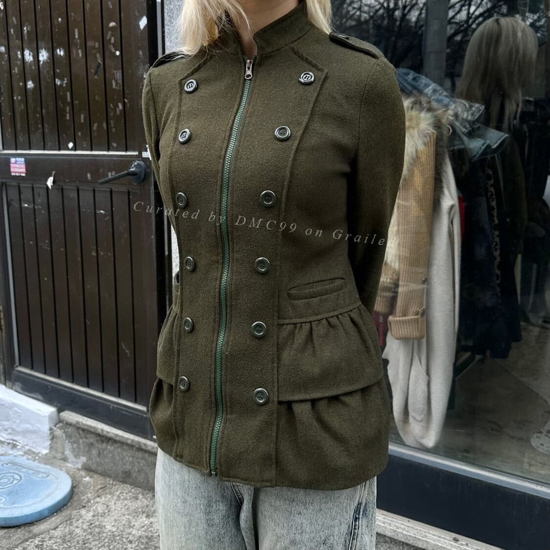Vintage Vintage Napoleon Military Cargo Jacket Size US M / EU 48-50 / 2 - 2 Thumbnail