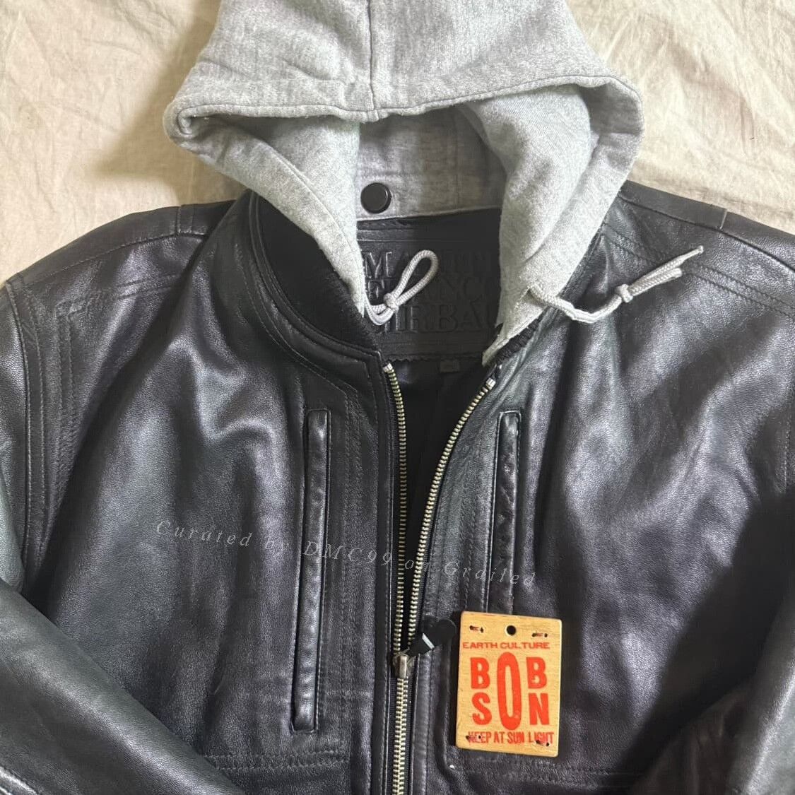 Marithe + Francois Girbaud Marithe Francois Girbaud Vintage Leather Jacket Size US M / EU 48-50 / 2 - 2 Thumbnail