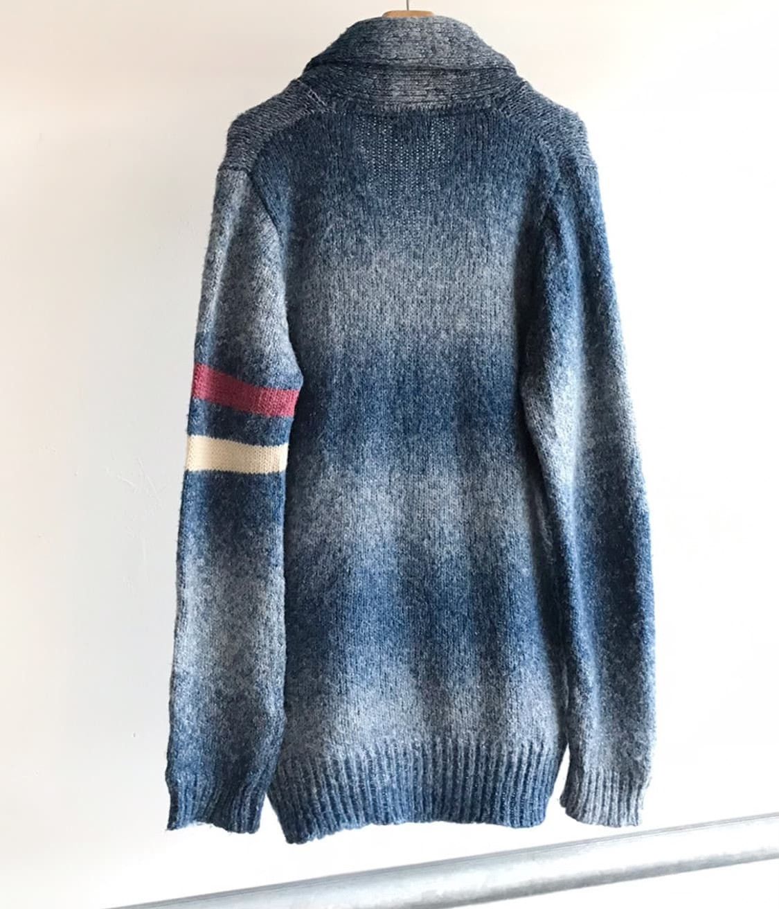 Beams Japan Beams Vintage Gradient Knit Jacket Size M / US 6-8 / IT 42-44 - 8 Thumbnail