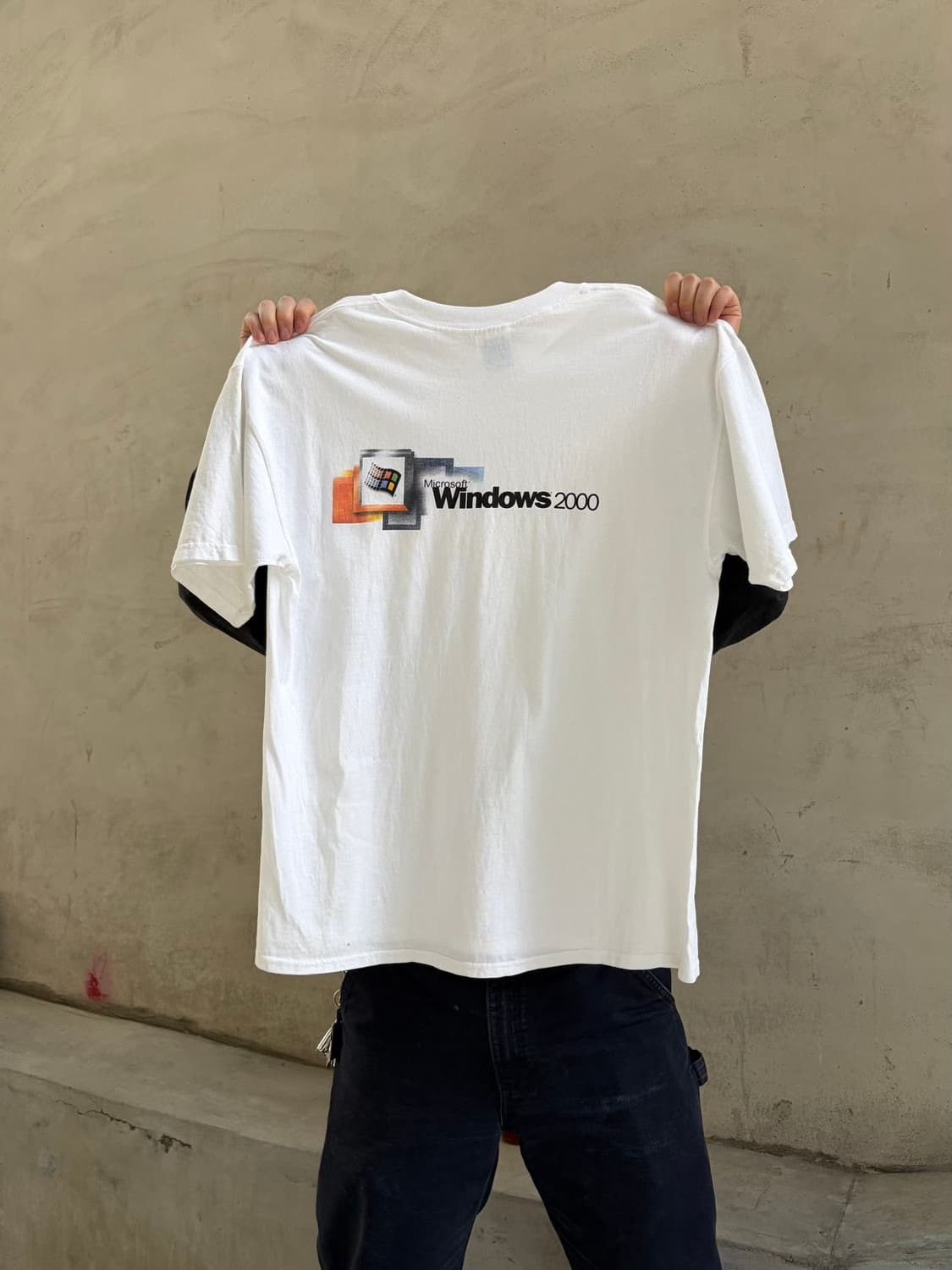 Vintage Vintage Windows XP Retro Short Sleeve Size US XL / EU 56 / 4 - 3 Thumbnail