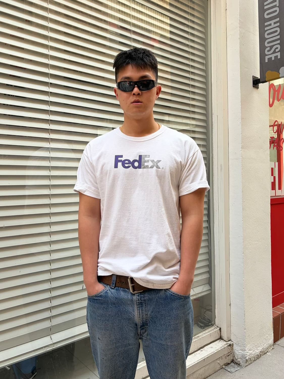 Vintage Vintage 90s FedEx Short Sleeve T-shirt Size US M / EU 48-50 / 2 - 6 Thumbnail