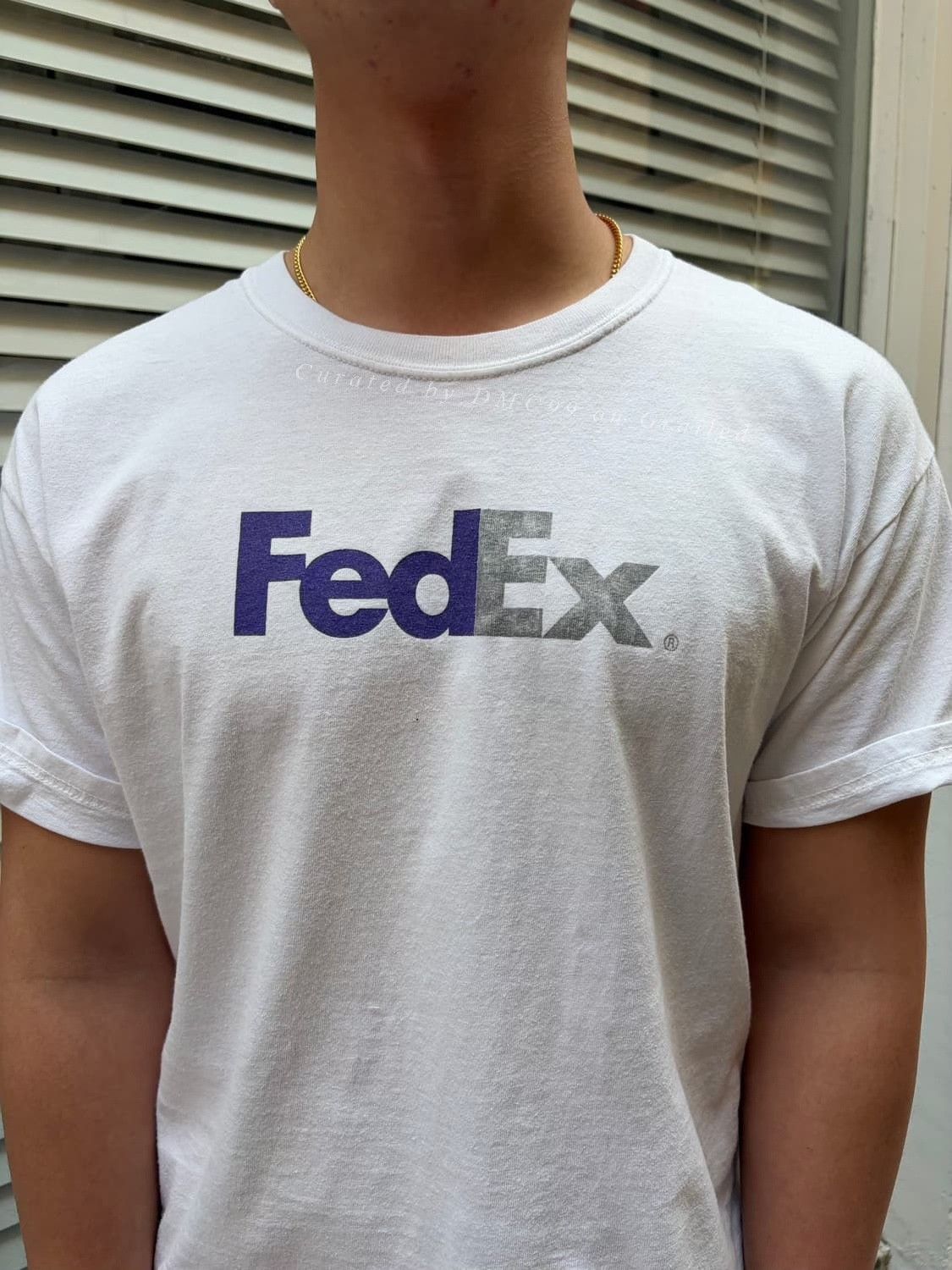 Vintage Vintage 90s FedEx Short Sleeve T-shirt Size US M / EU 48-50 / 2 - 4 Thumbnail