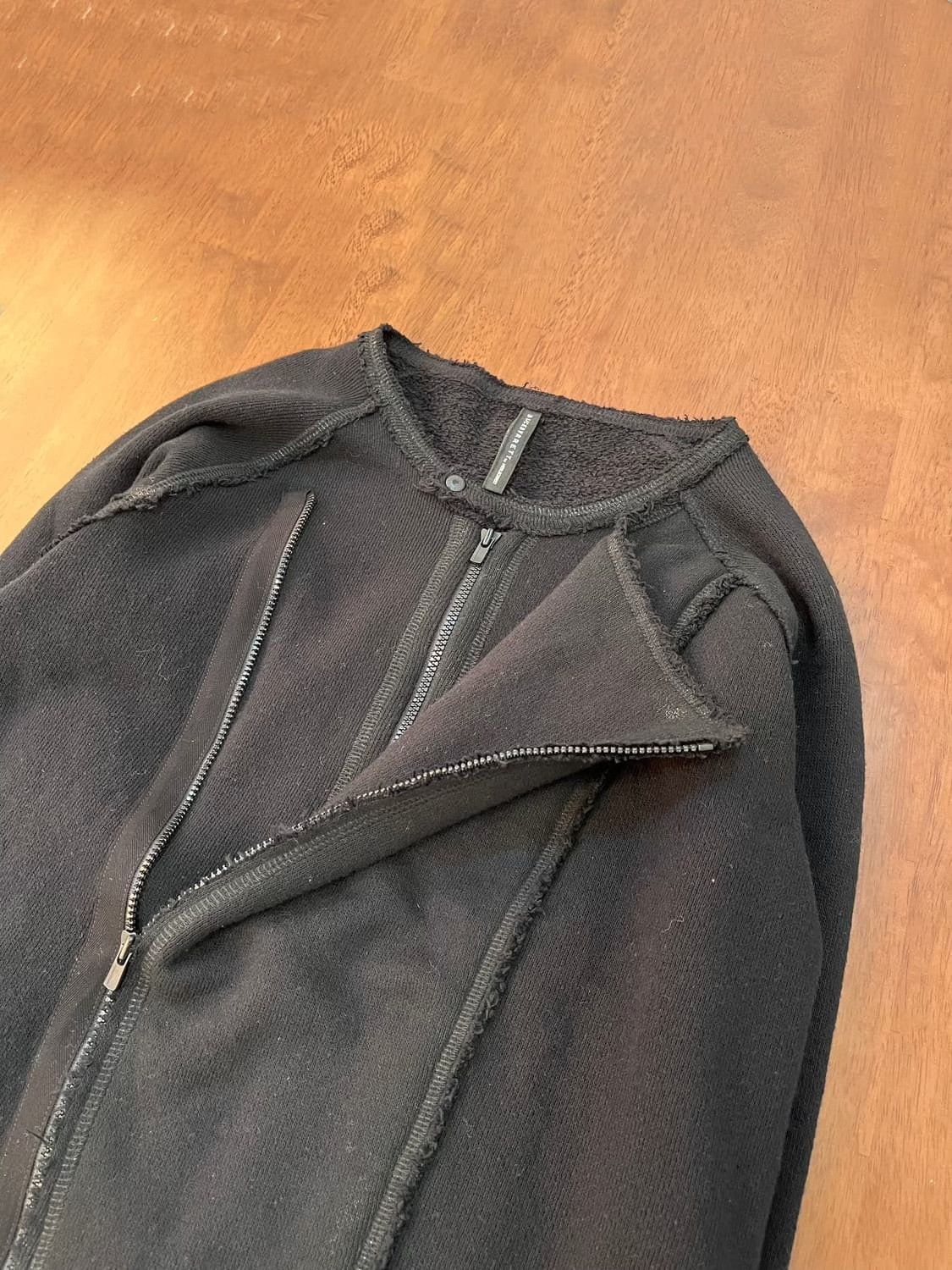Vintage Black Barrett Vintage Deconstructed Jacket Size US M / EU 48-50 / 2 - 2 Thumbnail