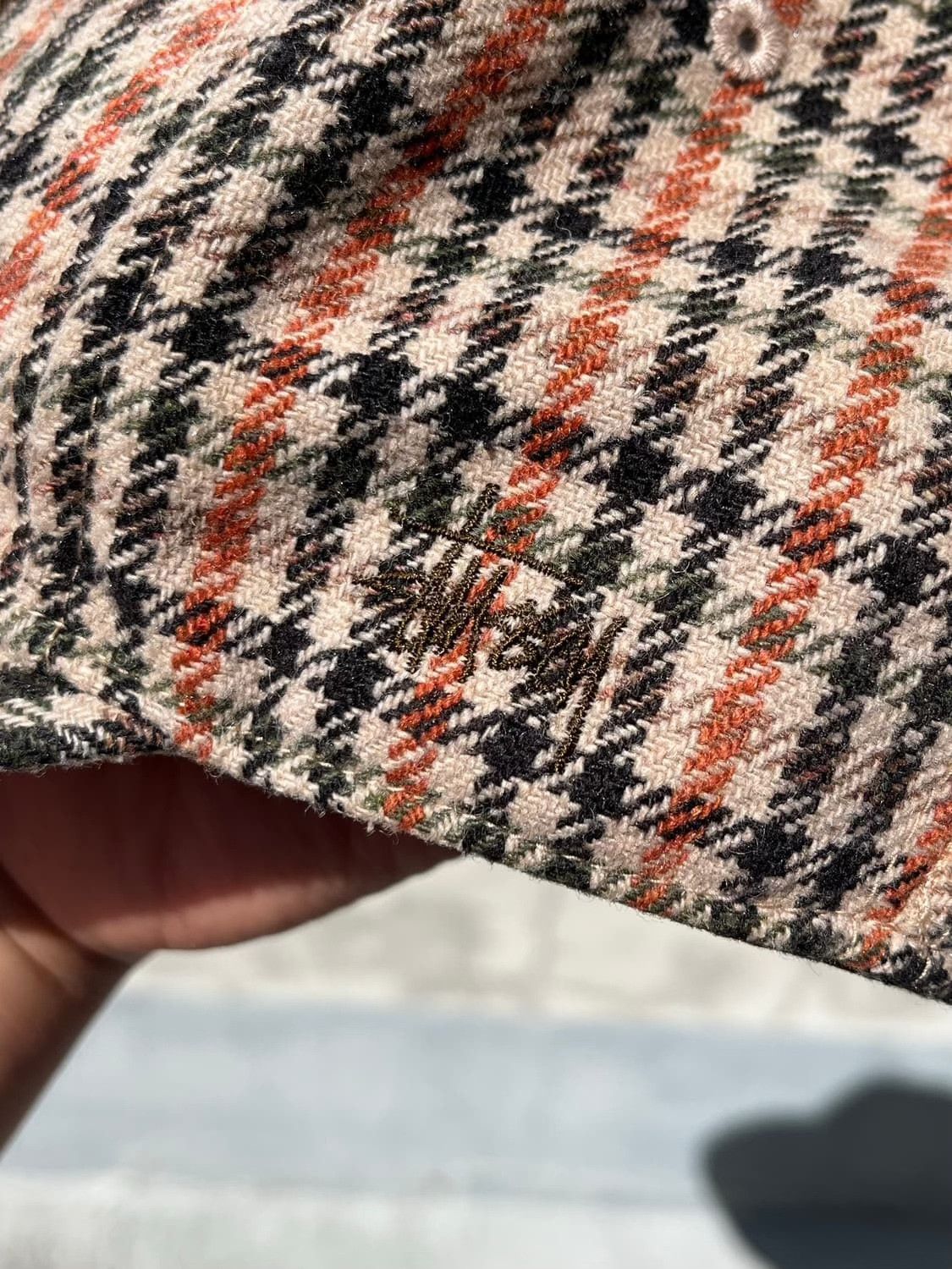 Stussy Stussy Vintage Plaid Fashion Cap Size ONE SIZE - 2 Thumbnail