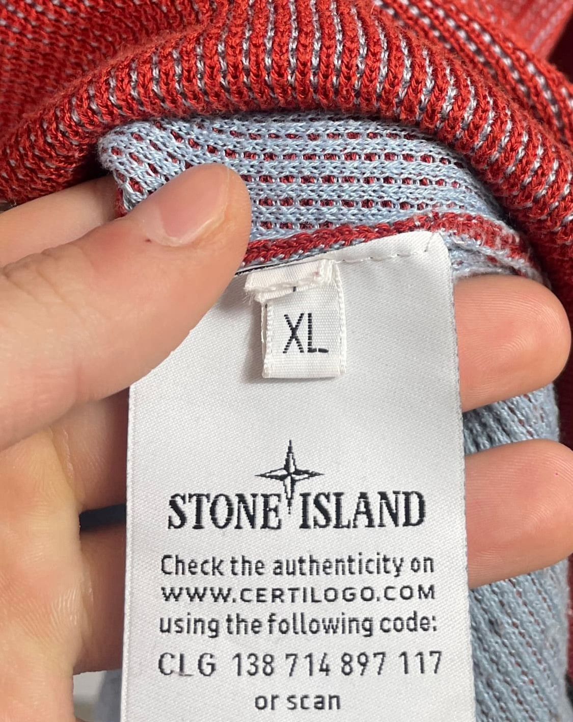 Stone Island Stone Island Knit Sweater Size US XL / EU 56 / 4 - 6 Thumbnail