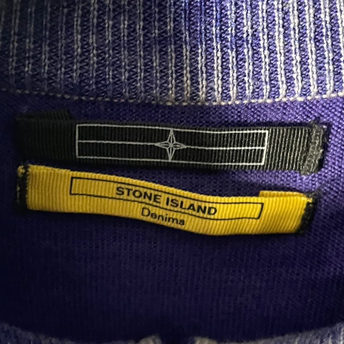 Stone Island Stone Island Vintage Purple Knit Sweater Size US M / EU 48-50 / 2 - 4 Thumbnail