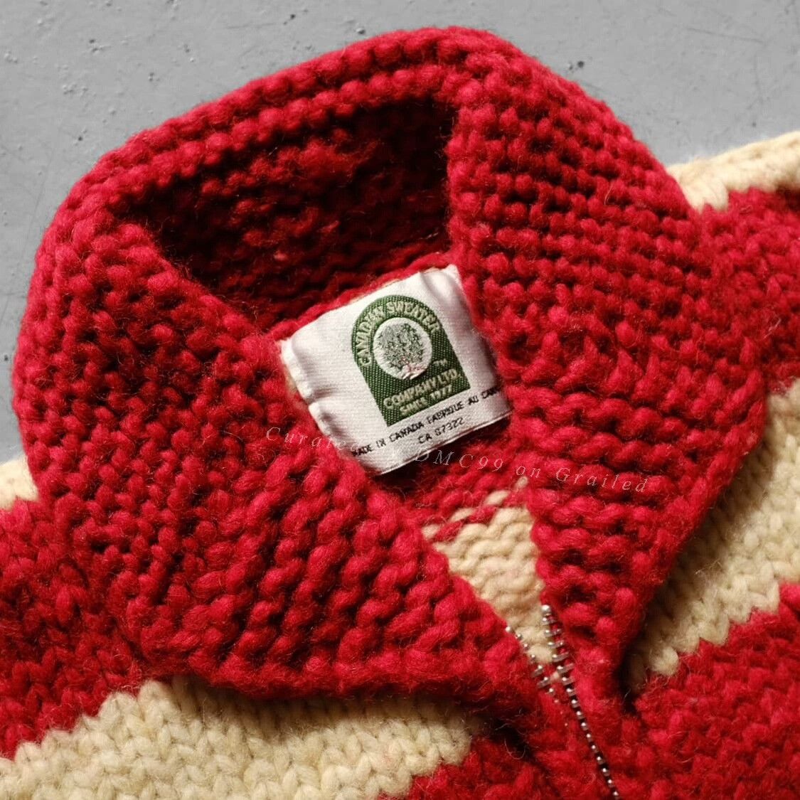 Vintage Vintage Canadian Knit Jacket Size US M / EU 48-50 / 2 - 2 Thumbnail