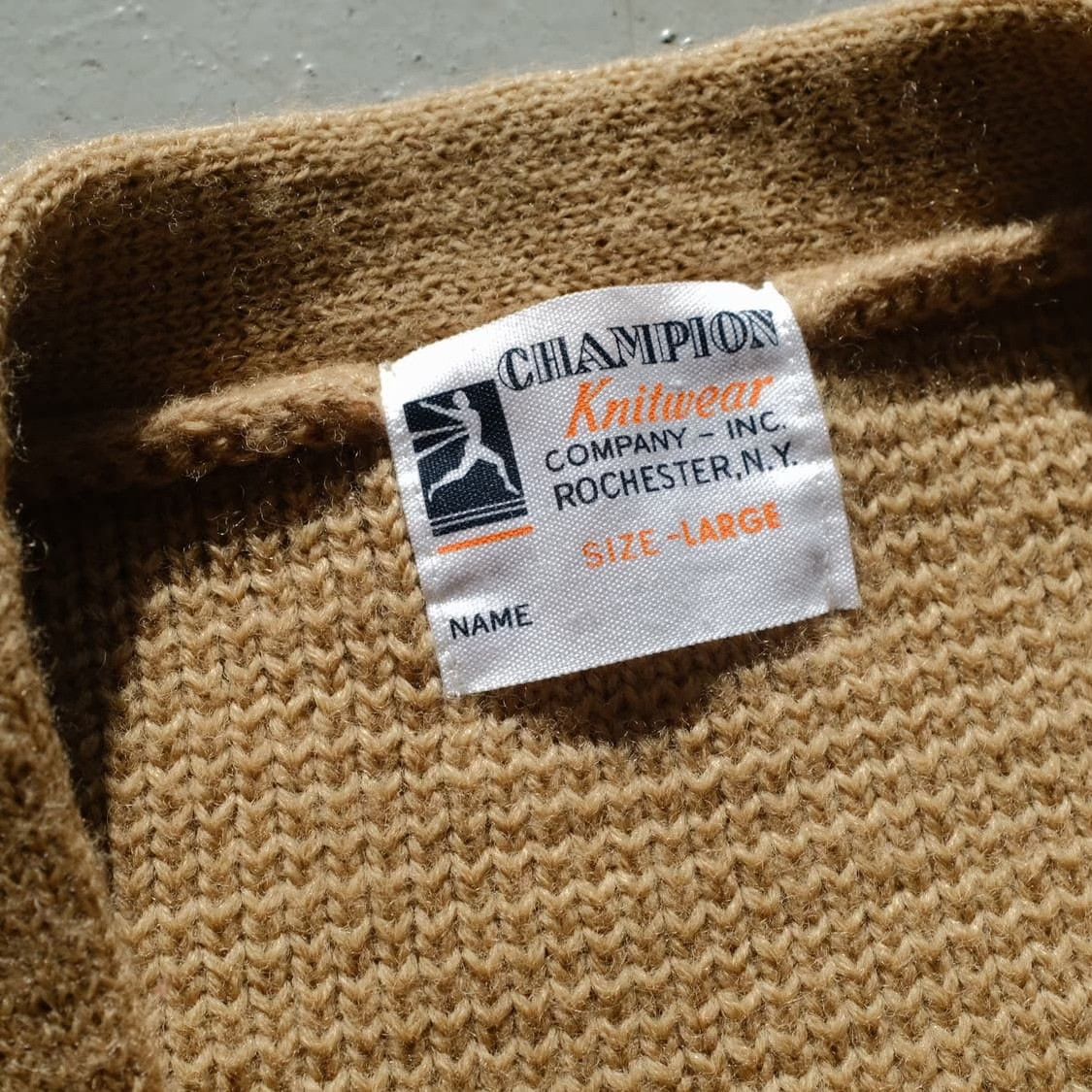Champion Champion Vintage Knit Coat Size US M / EU 48-50 / 2 - 8 Thumbnail