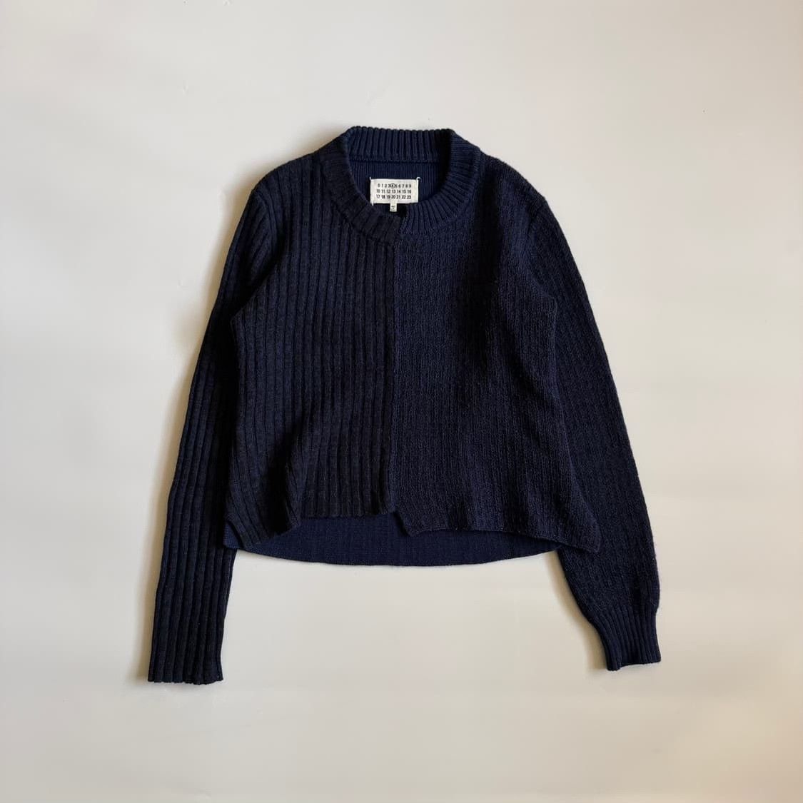Maison Margiela Maison Margiela Prussian Blue Knit Sweater Size US M / EU 48-50 / 2 - 2 Thumbnail