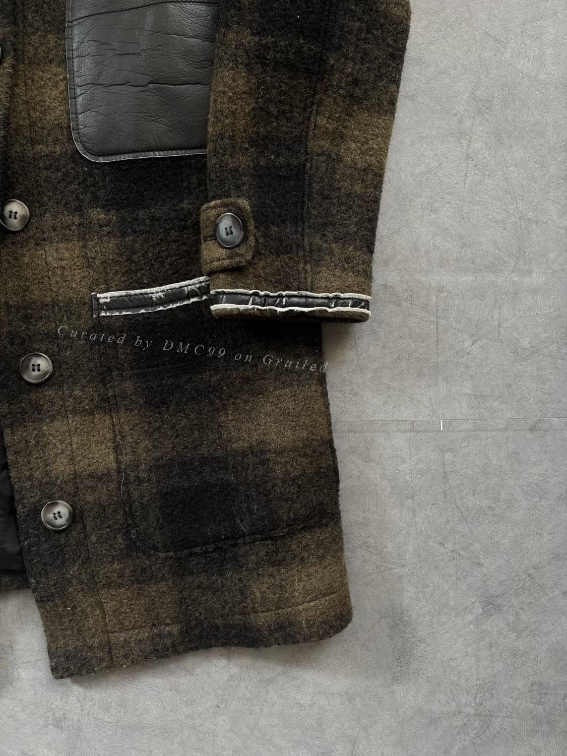 MM6 Maison Margiela MM6 Vintage Plaid Wool Coat Size US M / EU 48-50 / 2 - 3 Thumbnail