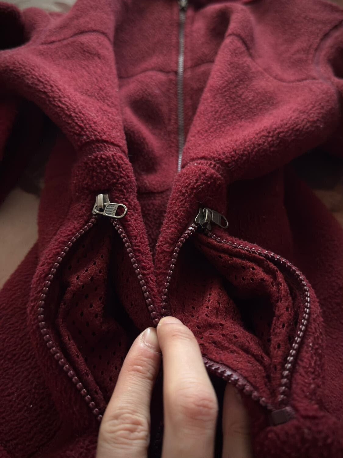 Patagonia Patagonia Vintage Burgundy Fleece Jacket Size US M / EU 48-50 / 2 - 4 Thumbnail