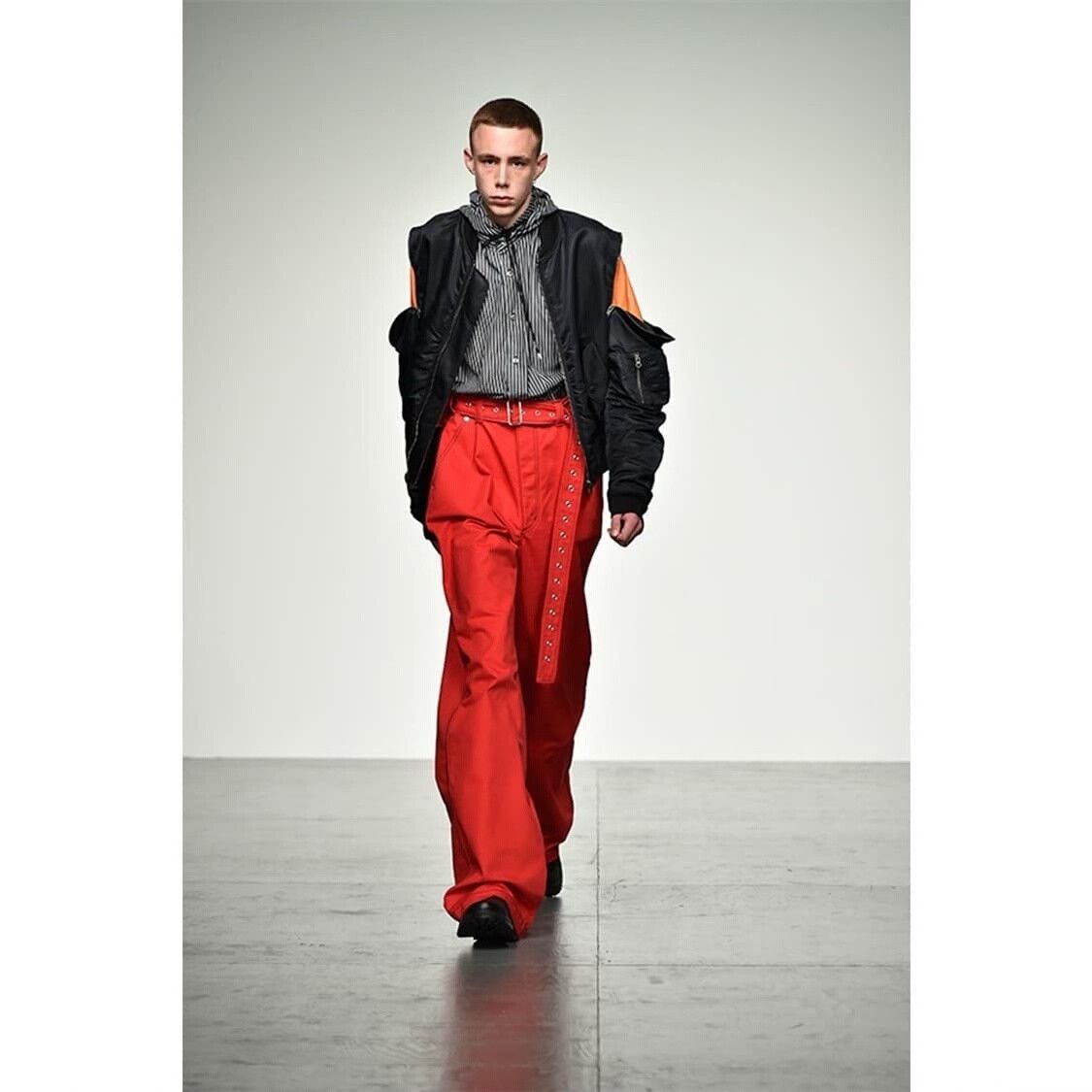 JOHN LAWRENCE SULLIVAN John Lawrence Sullivan Scarlet Cargo Pants Size US 28 / EU 44 - 5 Thumbnail
