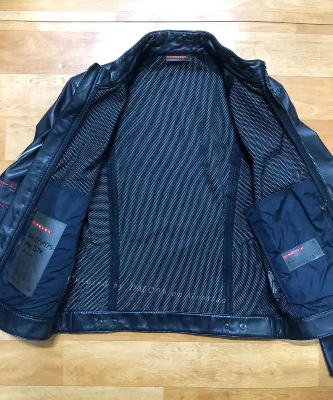 Prada Prada Sport Vintage Leather Jacket Size US M / EU 48-50 / 2 - 2 Thumbnail