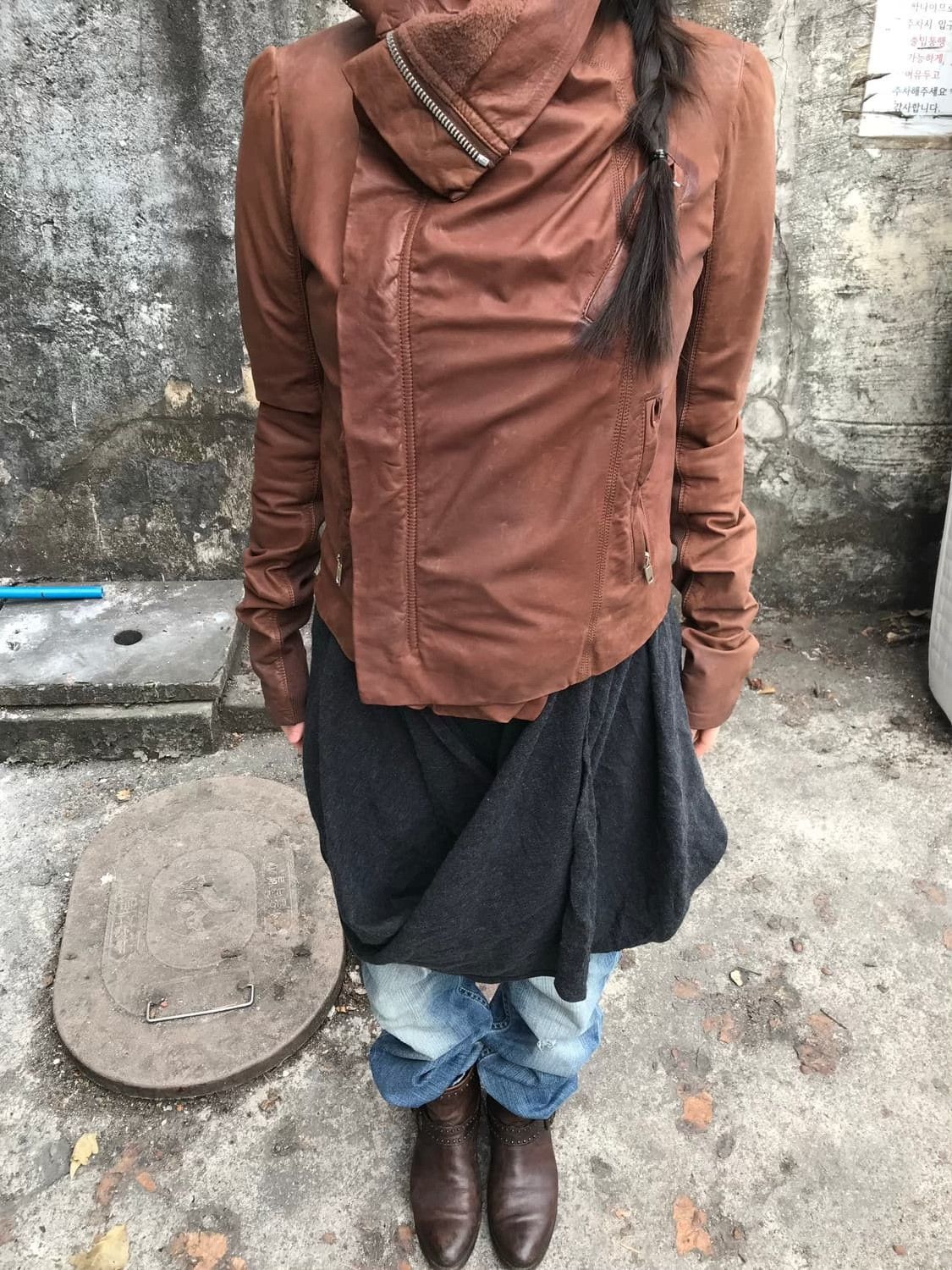 Rick Owens Rick Owens Akira Leather Jacket Size S / US 4 / IT 40 - 4 Thumbnail