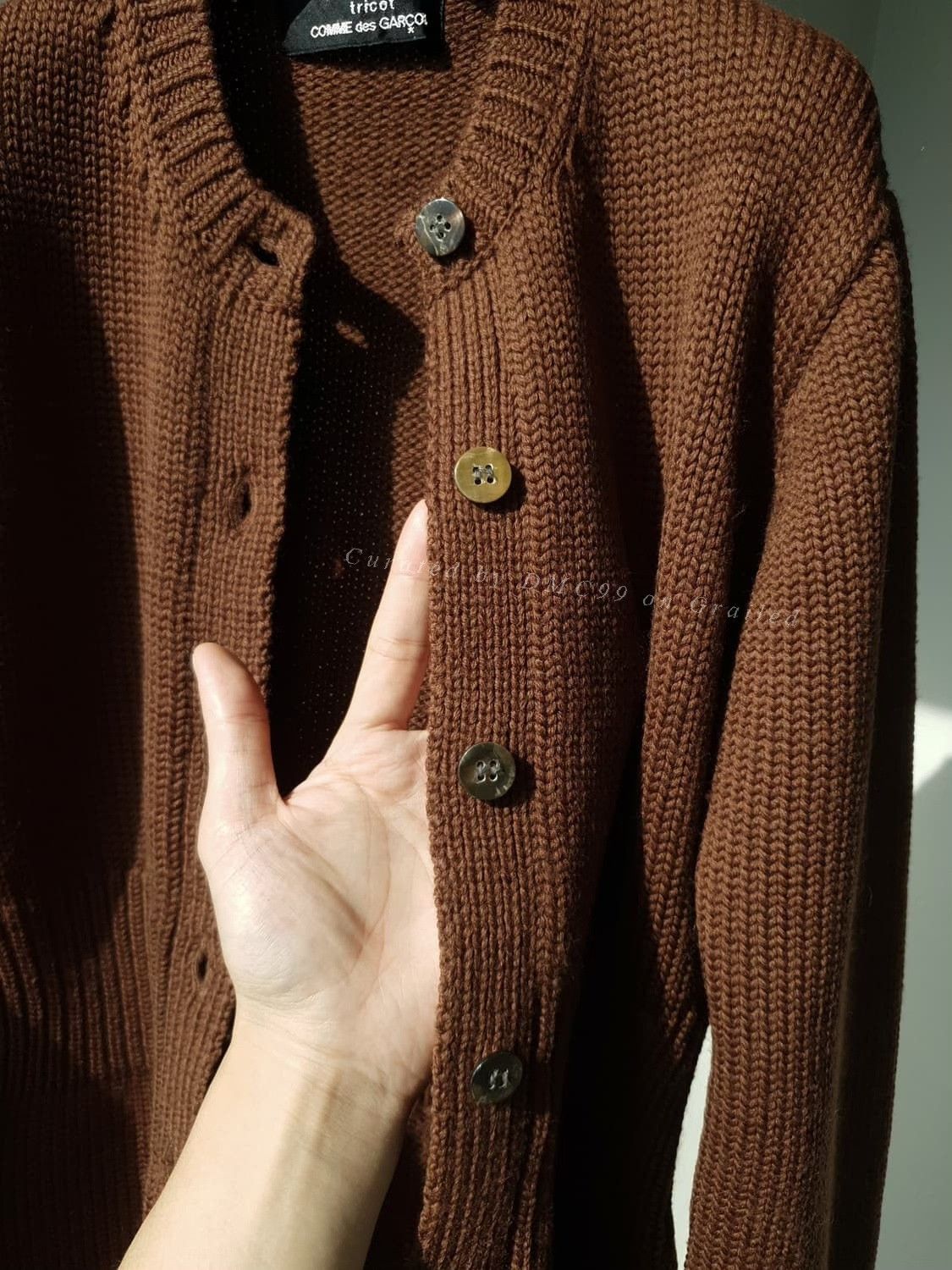 Comme des Garcons Comme des Garçons Vintage Knit Jacket Size US M / EU 48-50 / 2 - 4 Thumbnail