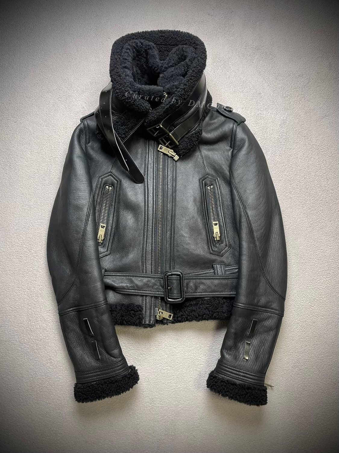 Vintage Vintage Rick Owens LGB Leather Jacket Size US M / EU 48-50 / 2 - 2 Thumbnail