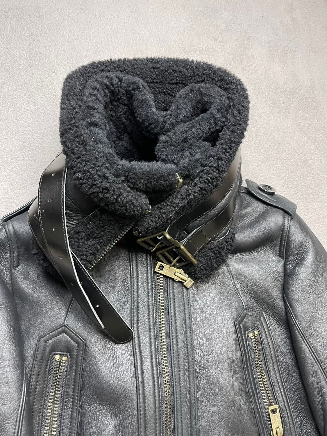 Vintage Vintage Rick Owens LGB Leather Jacket Size US M / EU 48-50 / 2 - 3 Thumbnail