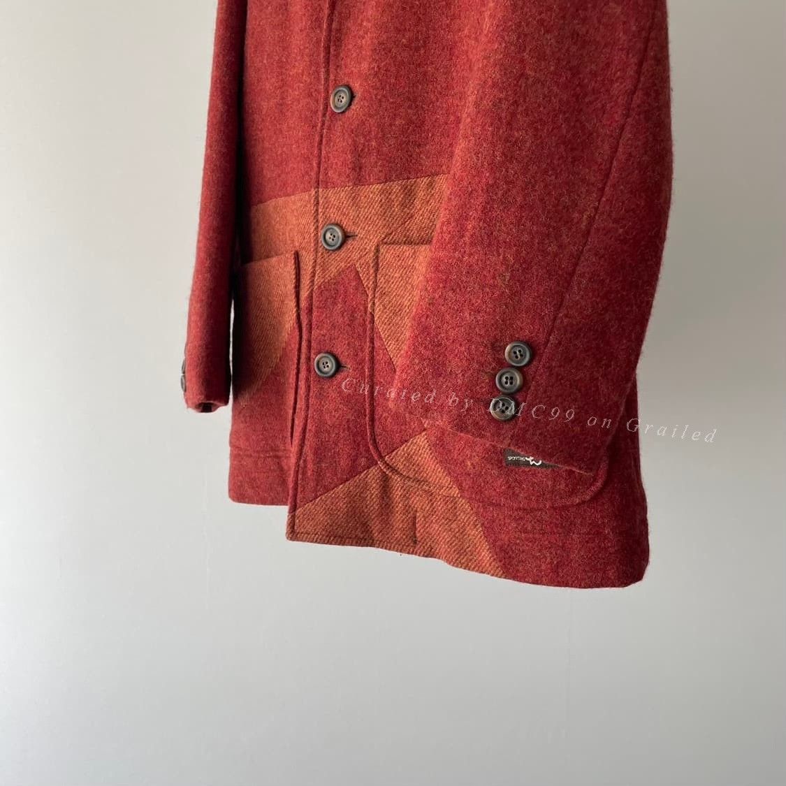 Issey Miyake Issey Miyake Vintage Wool Jacket Size US L / EU 52-54 / 3 - 4 Thumbnail