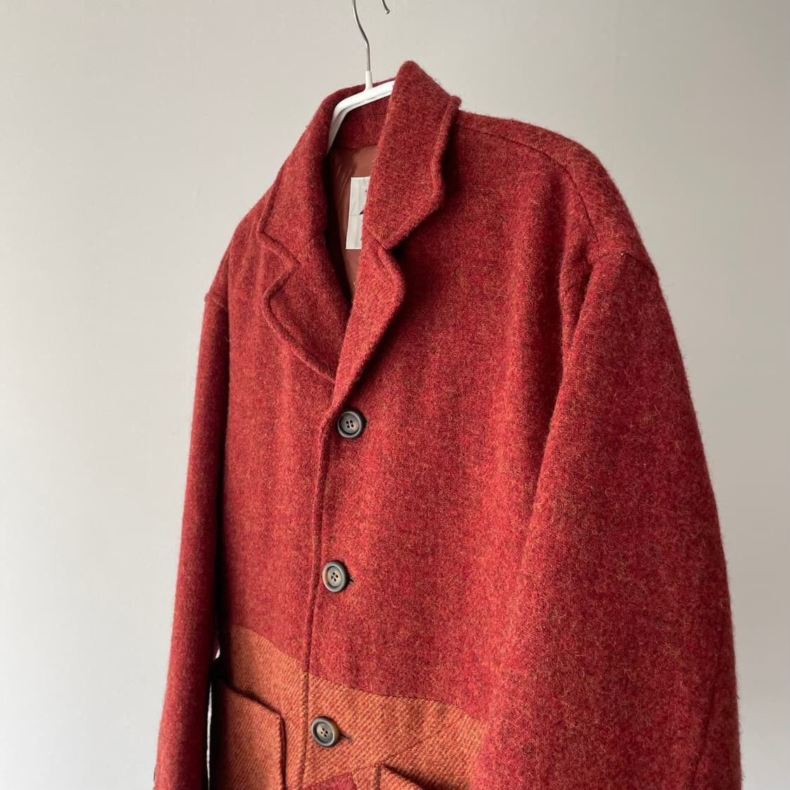 Issey Miyake Issey Miyake Vintage Wool Jacket Size US L / EU 52-54 / 3 - 2 Thumbnail