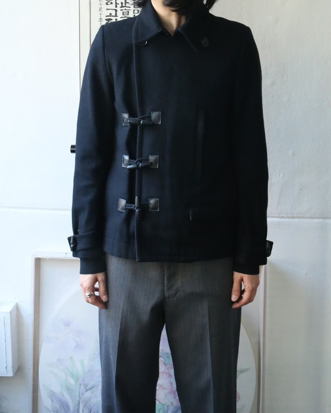 Vintage Vintage Wool Coat with Horn Buttons Size US M / EU 48-50 / 2 - 2 Thumbnail