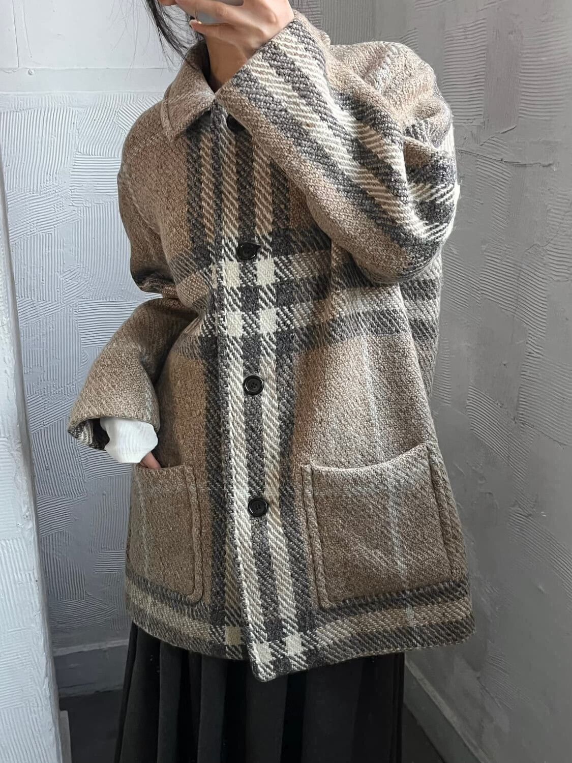Burberry Burberry Vintage Thames Wool Coat Size US L / EU 52-54 / 3 - 2 Thumbnail