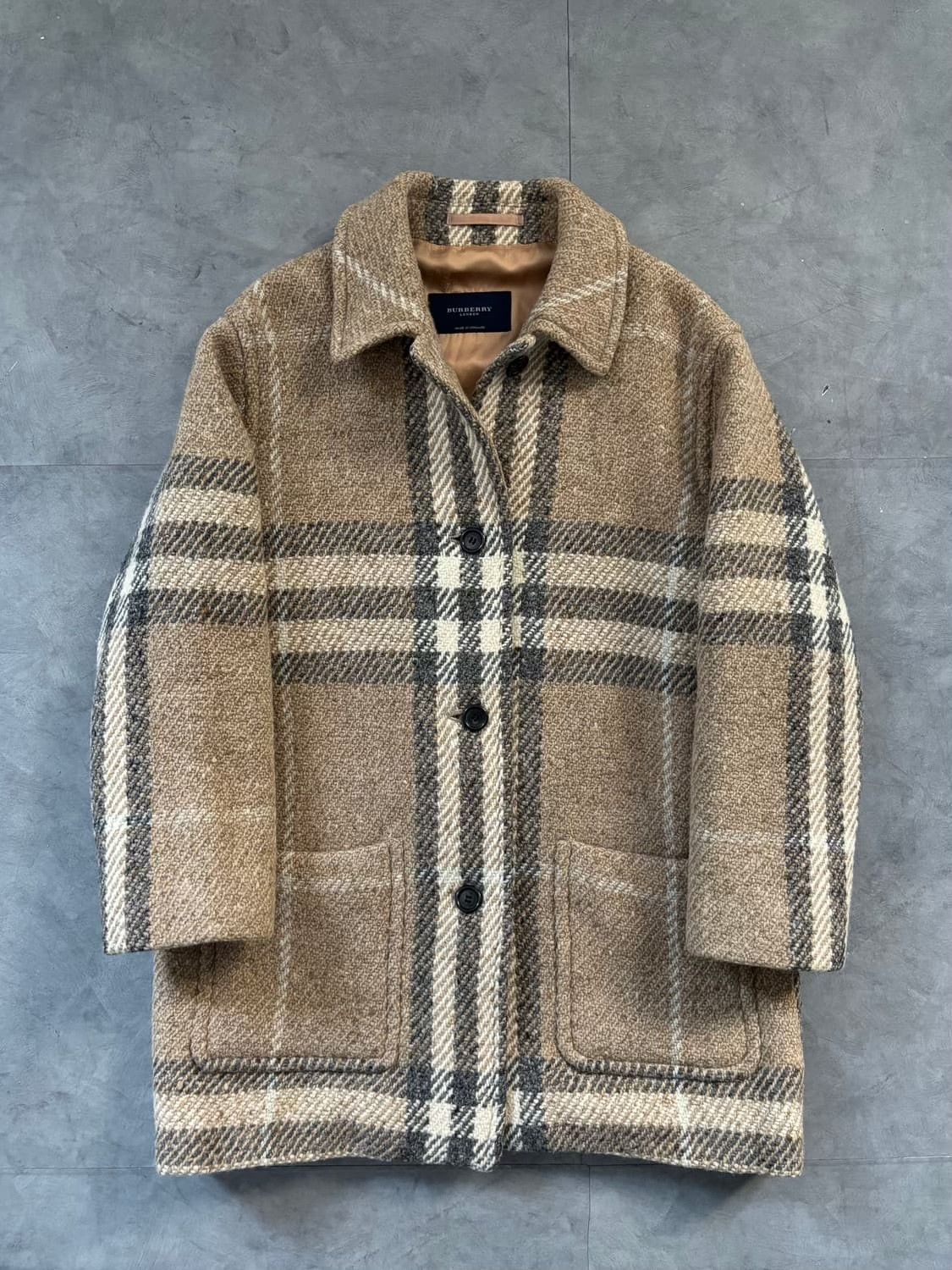Burberry Burberry Vintage Thames Wool Coat Size US L / EU 52-54 / 3 - 3 Thumbnail