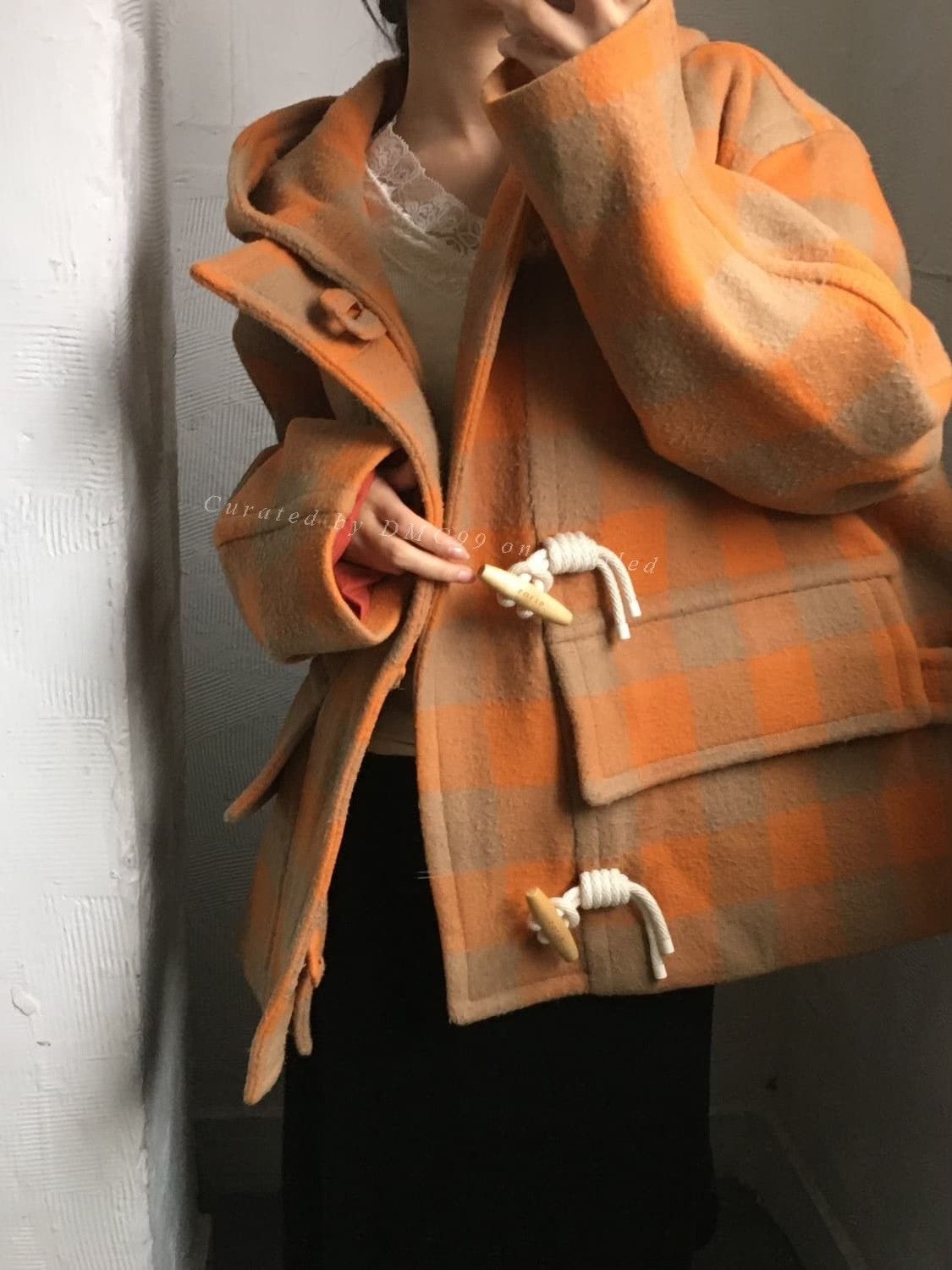 Solid Homme Solid Homme Vintage Plaid Horn Button Coat Size US M / EU 48-50 / 2 - 3 Thumbnail