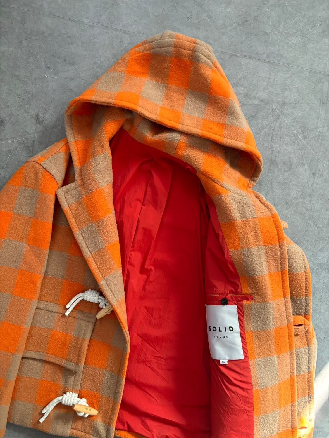 Solid Homme Solid Homme Vintage Plaid Horn Button Coat Size US M / EU 48-50 / 2 - 5 Thumbnail