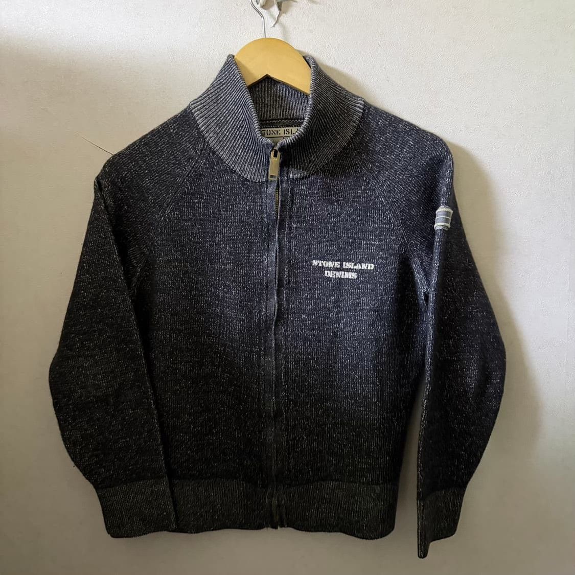 Stone Island Stone Island Vintage Knit Jacket Size US M / EU 48-50 / 2 - 3 Thumbnail
