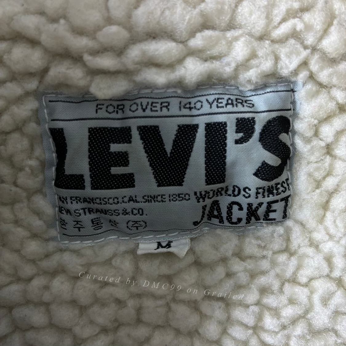 Levi's Vintage Clothing Levi's Vintage Distressed Denim Wool Coat Size US M / EU 48-50 / 2 - 7 Thumbnail