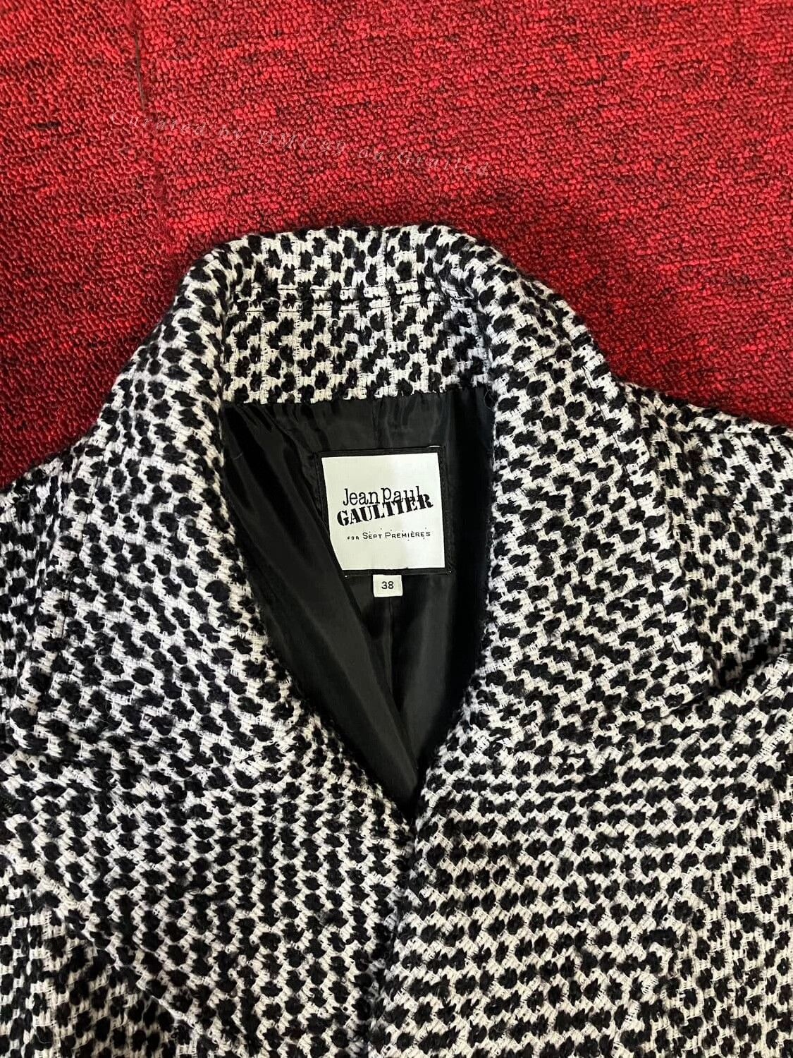 Jean Paul Gaultier Jean Paul Gaultier Vintage Wool Coat Size US M / EU 48-50 / 2 - 2 Thumbnail