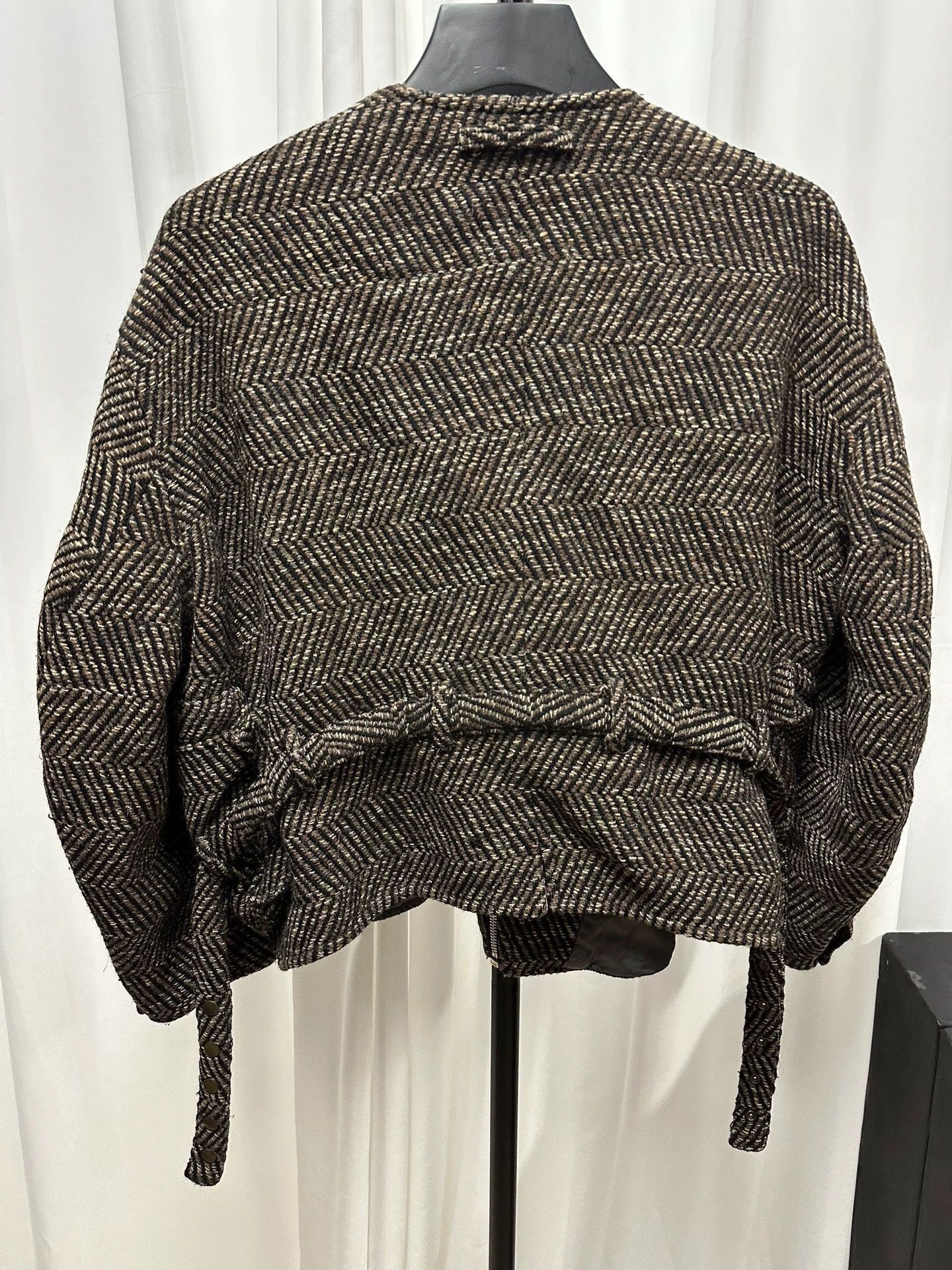 Yohji Yamamoto Vintage 80s Wool Twill Jacket Size US L / EU 52-54 / 3 - 7 Thumbnail