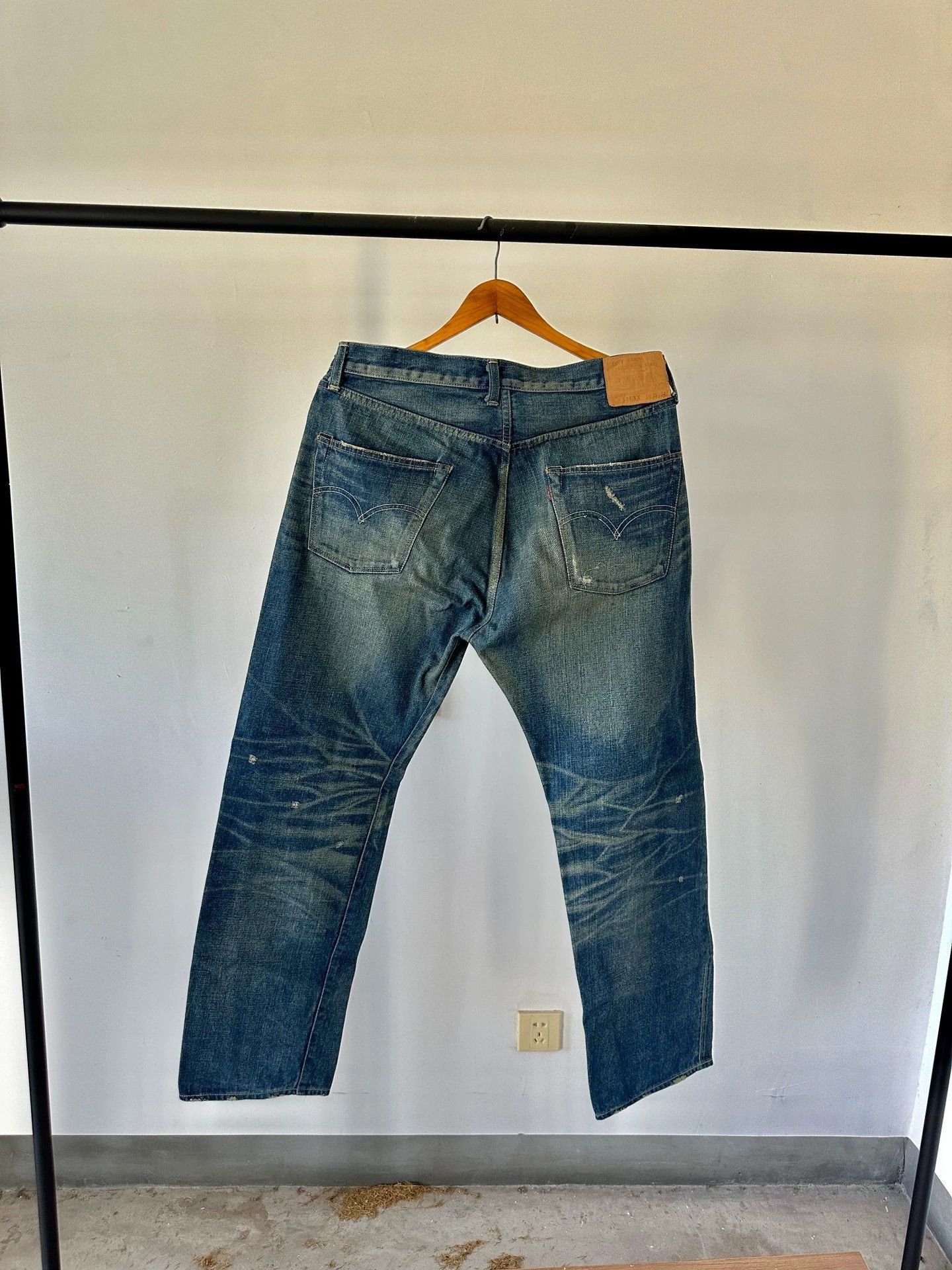 Levi's Patch Stitch Heavy Wash Denim in Blue, Size 36 Size US 36 / EU 52 - 7 Thumbnail