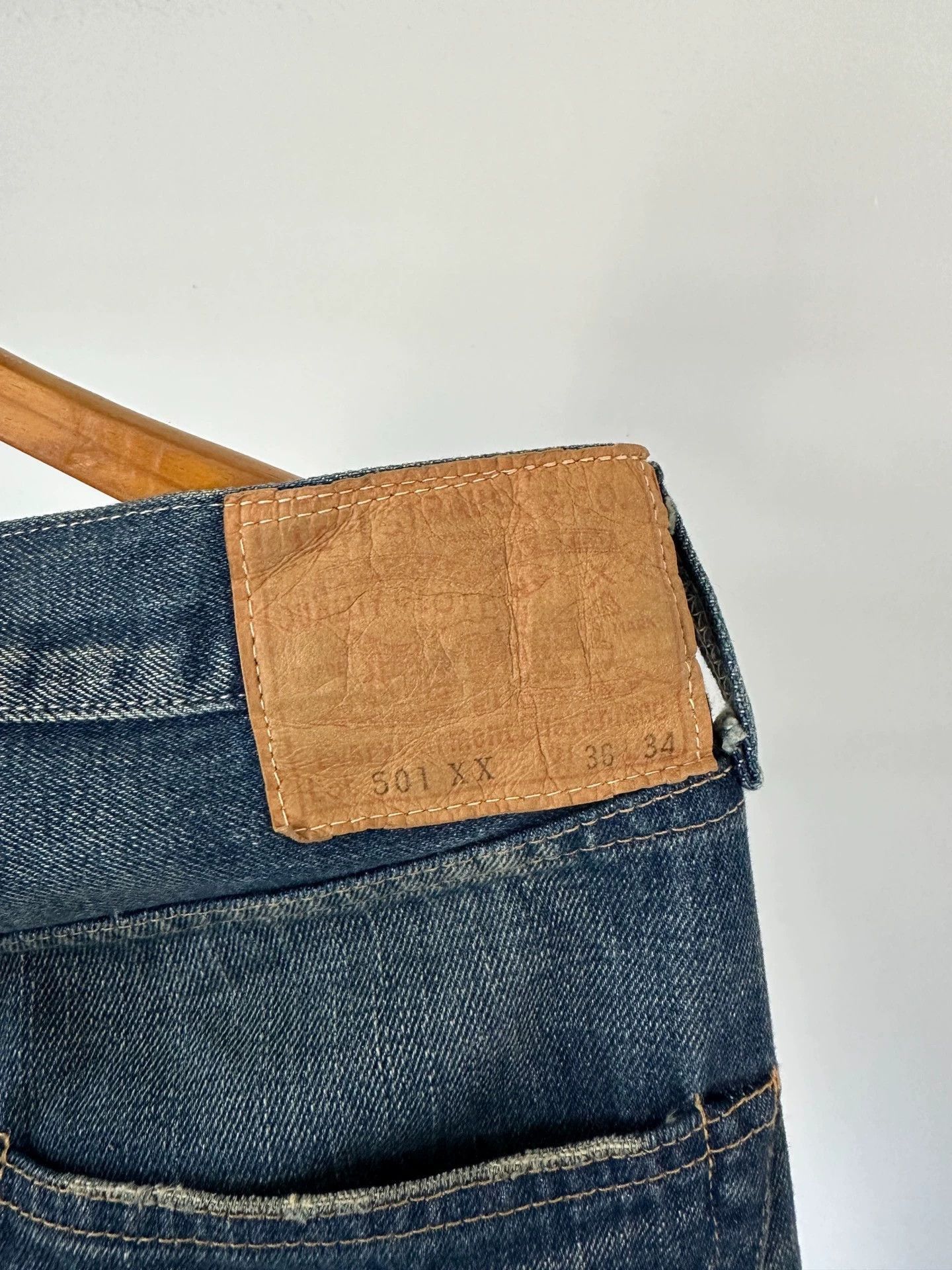 Levi's Patch Stitch Heavy Wash Denim in Blue, Size 36 Size US 36 / EU 52 - 6 Thumbnail