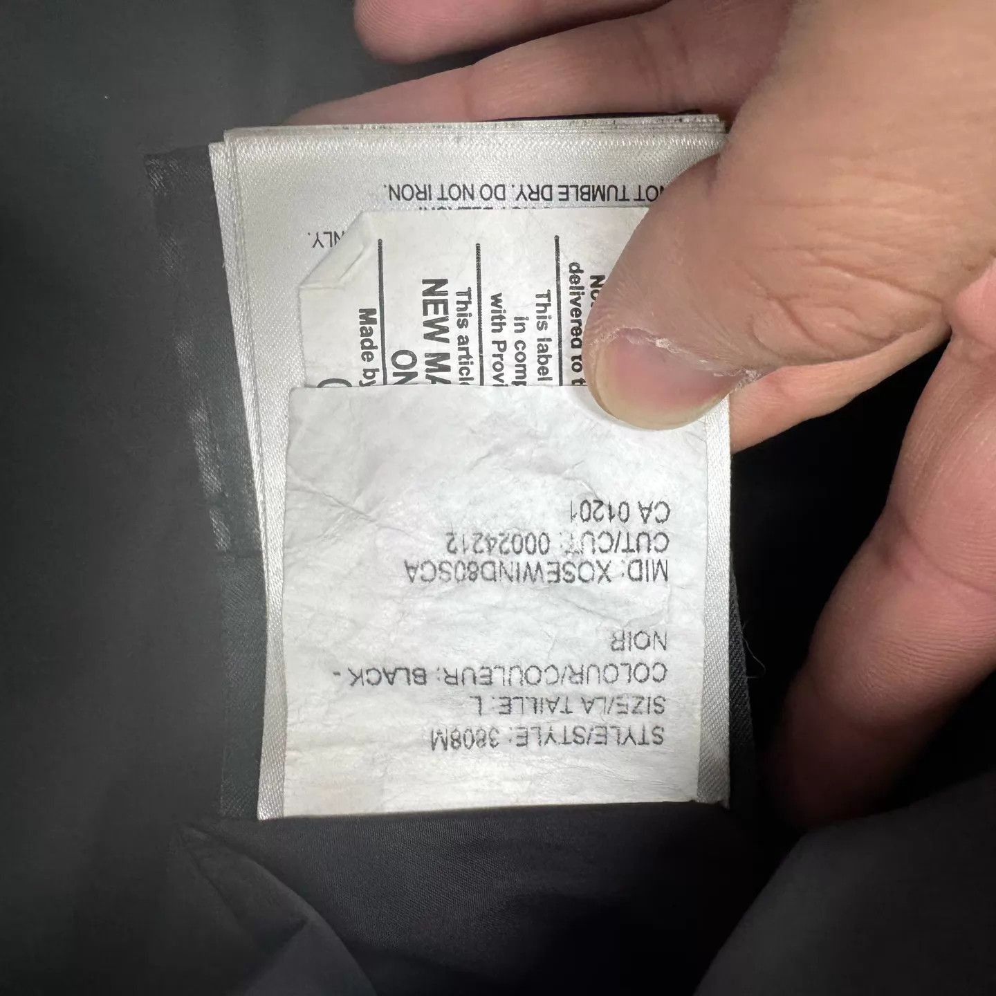 Canada Goose Wyndham Black Heavy Coat in Size L Size US L / EU 52-54 / 3 - 5 Thumbnail