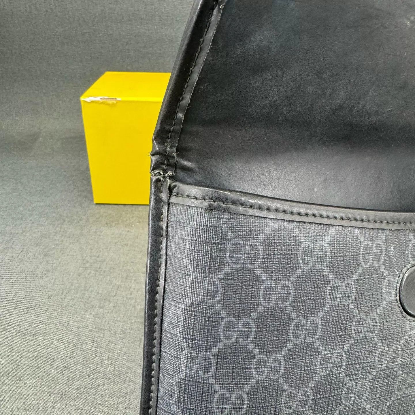 Gucci Black All Over Print Chest Bag Size ONE SIZE - 5 Thumbnail