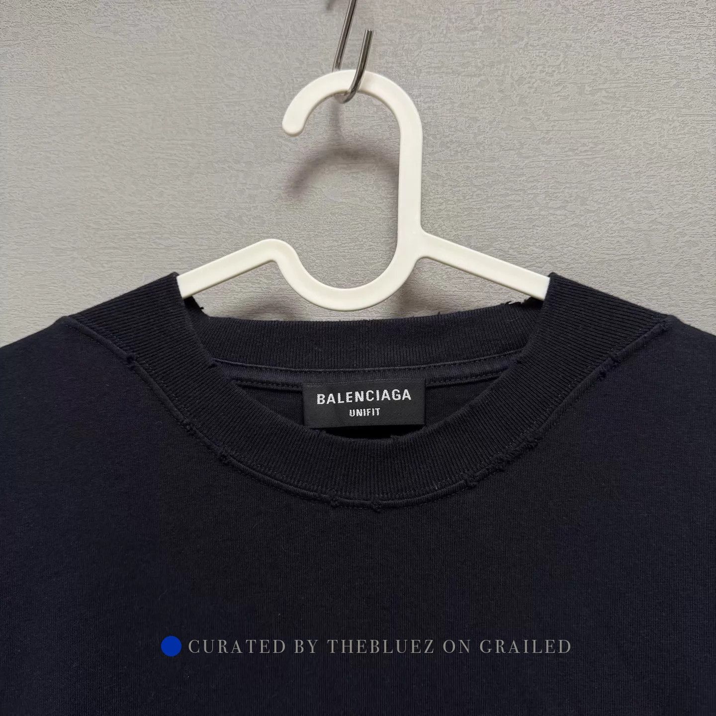 Balenciaga Vintage Blue Crew Short Sleeve Tee XS Size US XS / EU 42 / 0 - 2 Thumbnail
