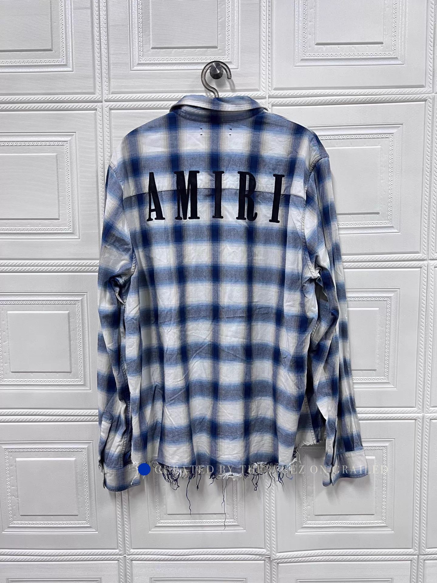 Amiri Check Button-Up Shirt in Multi Colors Size US L / EU 52-54 / 3 - 2 Thumbnail