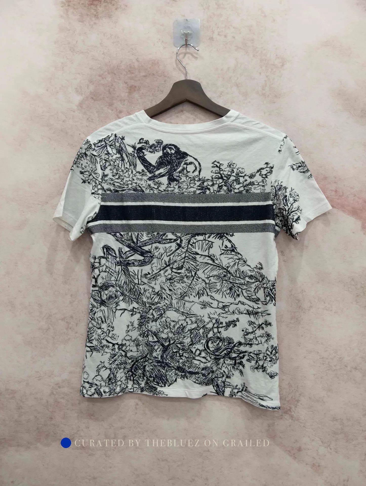 Dior Classic Print Embroidered T-Shirt Size US S / EU 44-46 / 1 - 2 Thumbnail