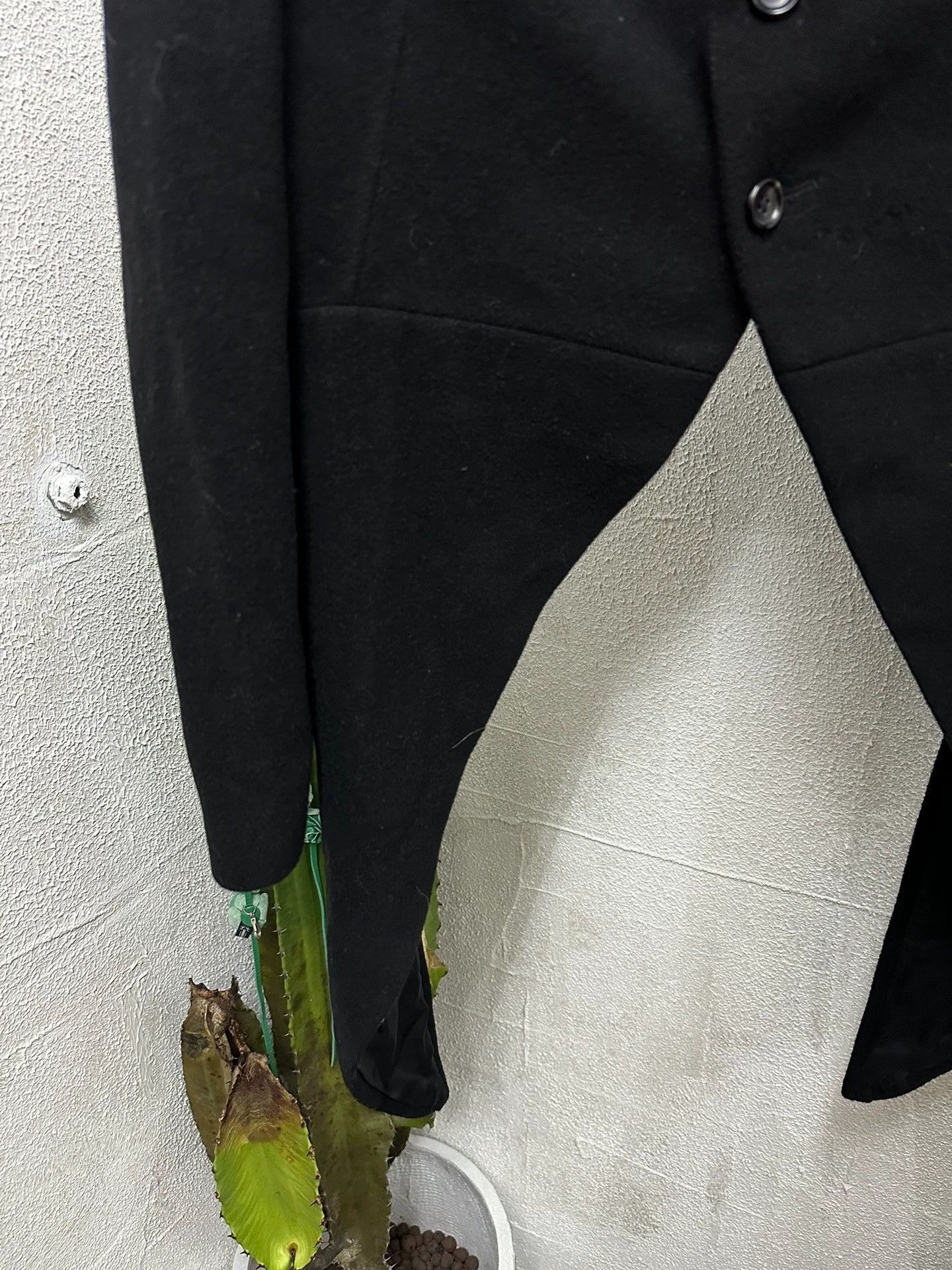 Comme des Garcons Unique Black Backless Tuxedo Shirt Size US M / EU 48-50 / 2 - 5 Thumbnail