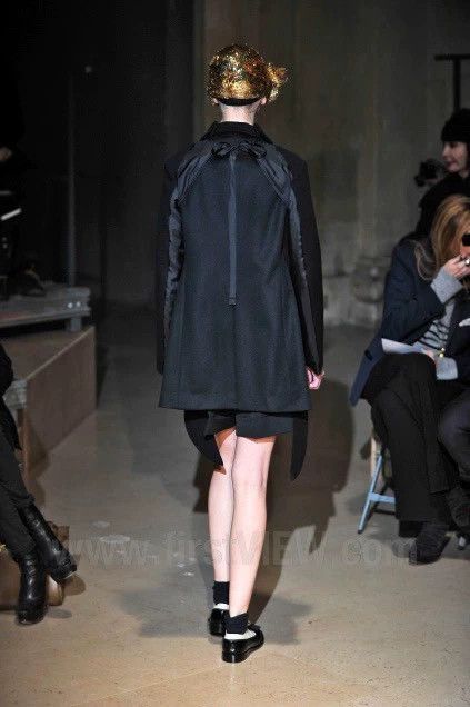 Comme des Garcons Unique Black Backless Tuxedo Shirt Size US M / EU 48-50 / 2 - 3 Thumbnail
