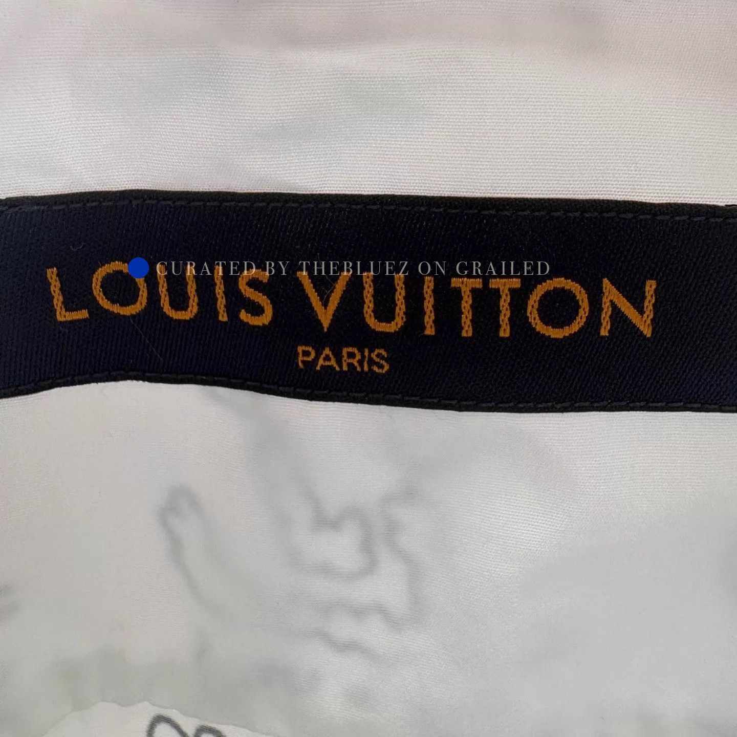 Louis Vuitton White Allover Logo Longsleeve Shirt in Size L Size US L / EU 52-54 / 3 - 5 Thumbnail