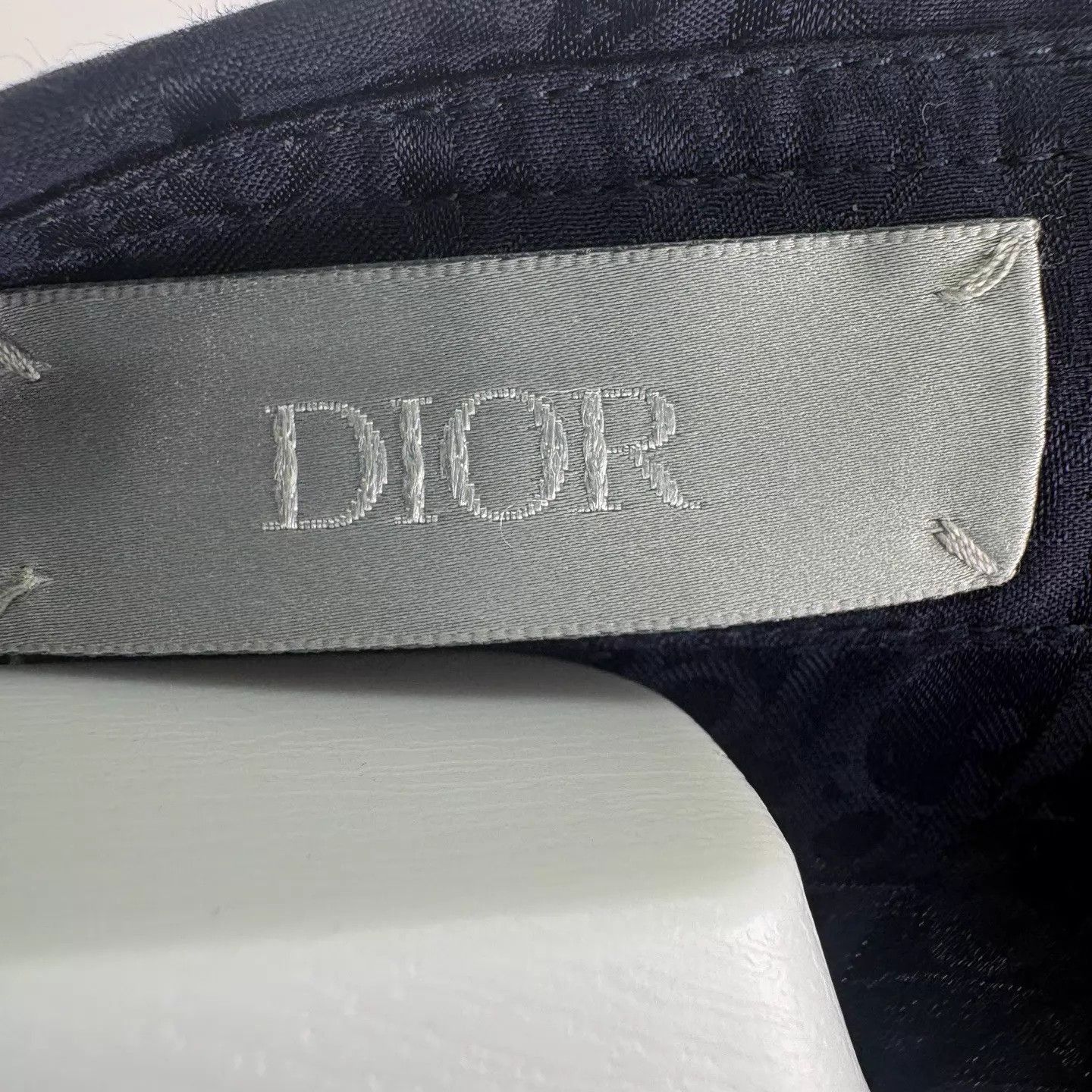 Dior Allover Logo Short Sleeve Shirt in Blue Size US XS / EU 42 / 0 - 5 Thumbnail