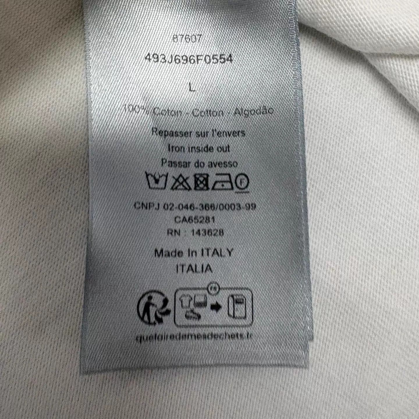 Dior Vintage Logo T-Shirt in White Size US L / EU 52-54 / 3 - 6 Thumbnail