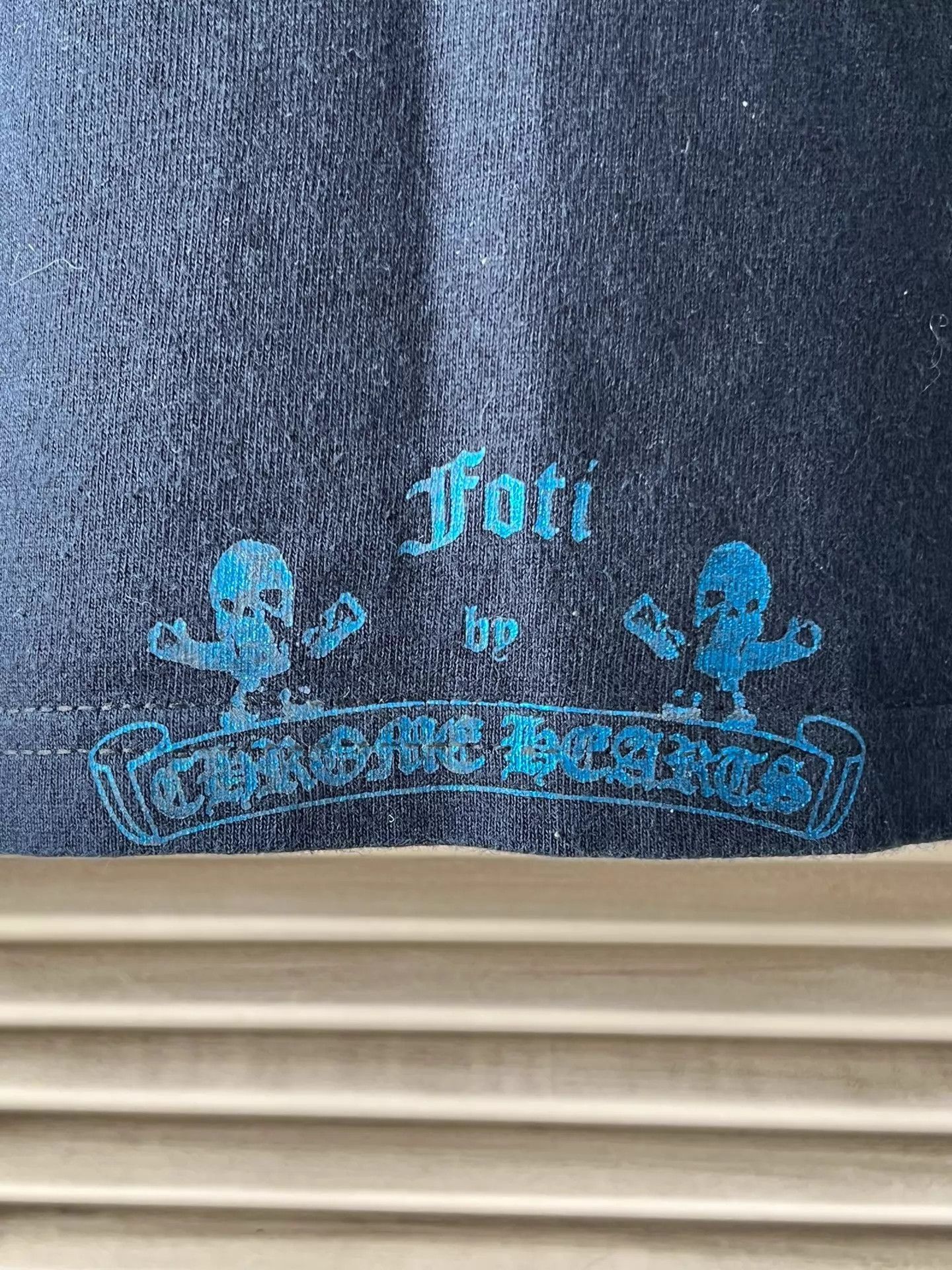 Chrome Hearts Blue Skull Double-Sided Graphic T-Shirt Size US M / EU 48-50 / 2 - 5 Thumbnail