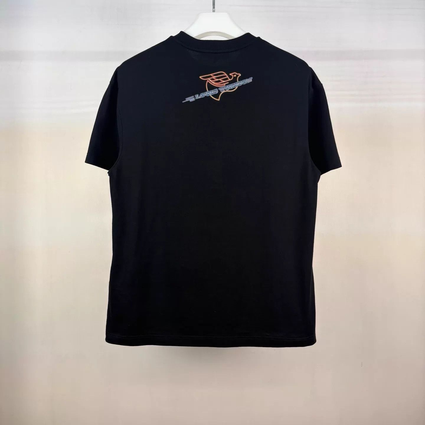 Louis Vuitton Neon Rhinestone Short Sleeve Tee in Black Size US L / EU 52-54 / 3 - 2 Thumbnail